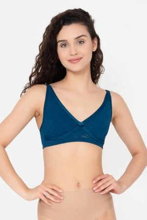 Buy Padded Underwired Full Cup Strapless Bralette in Royal Blue with  Detachable Straps - Lace Online India, Best Prices, COD - Clovia - BR2097R08